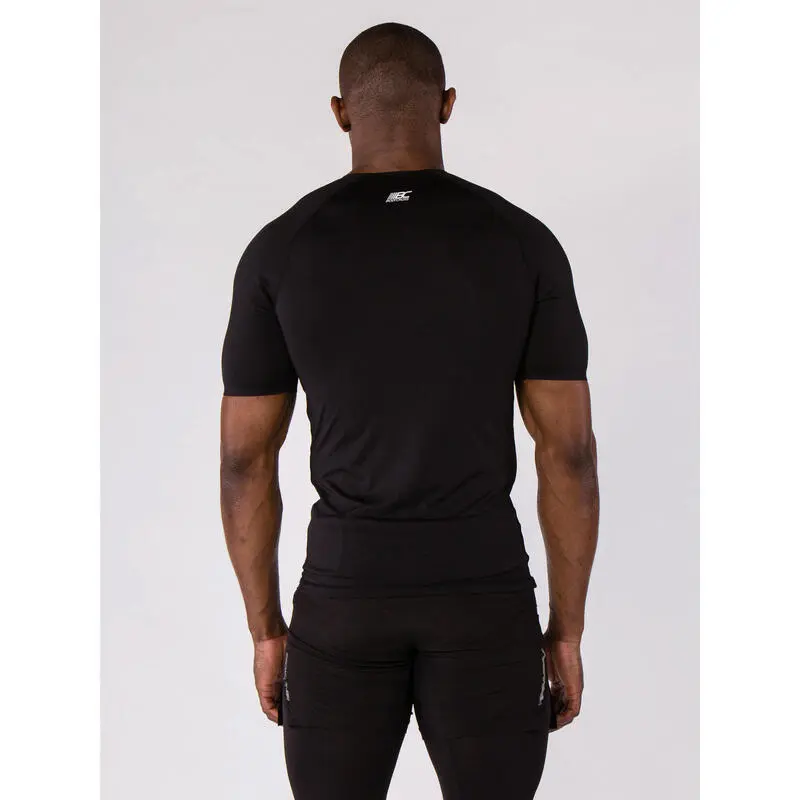 Camiseta Para Entrenamiento Jaya Negro - BODYCROSS - Ropa Hombre Running 4 Camiseta Para Entrenamiento Jaya Negro - BODYCROSS - Ropa Hombre Running - Imagen 2