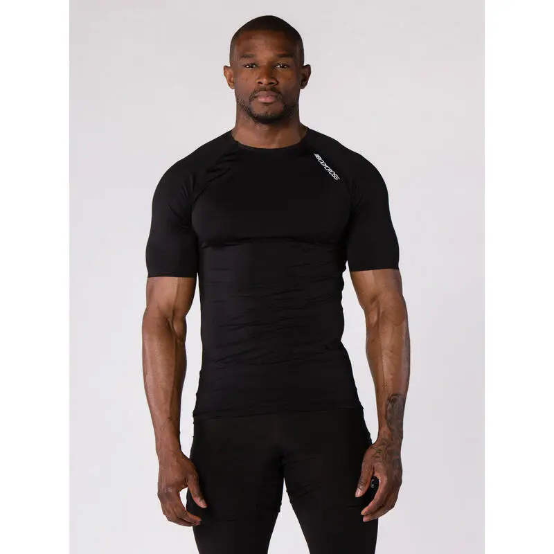 Camiseta Para Entrenamiento Jaya Negro - BODYCROSS - Ropa Hombre Running 3 Camiseta Para Entrenamiento Jaya Negro - BODYCROSS - Ropa Hombre Running