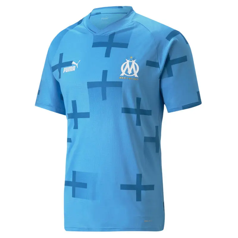 Camiseta Prepartido Hombre Olympique De Marseille PUMA - Fútbol Oficial 3 Camiseta Prepartido Hombre Olympique De Marseille PUMA - Fútbol Oficial