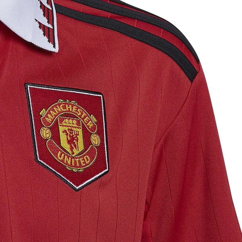 Camiseta Primera Equipación Manchester United Niños 2022 - ADIDAS | Fútbol/Ropa y equipamiento 5 Camiseta Primera Equipación Manchester United Niños 2022 - ADIDAS | Fútbol/Ropa y equipamiento - Imagen 3