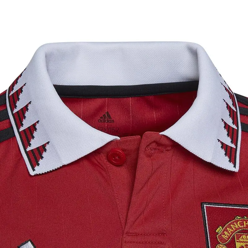Camiseta Primera Equipación Manchester United Niños 2022 - ADIDAS | Fútbol/Ropa y equipamiento 7 Camiseta Primera Equipación Manchester United Niños 2022 - ADIDAS | Fútbol/Ropa y equipamiento - Imagen 5