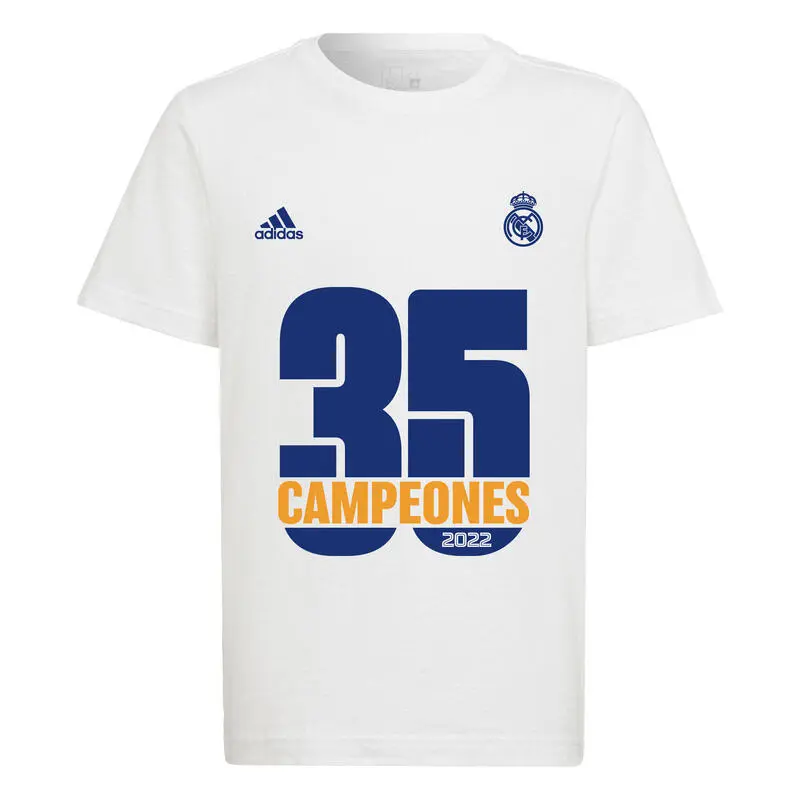 ADIDAS Camiseta Real Madrid 2022 Winner - Equipación Oficial de Fútbol 5 ADIDAS Camiseta Real Madrid 2022 Winner - Equipación Oficial de Fútbol - Imagen 3