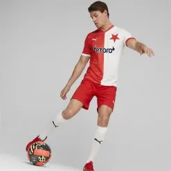 Camiseta Réplica SK Slavia Praga Local 22/23 Hombre PUMA | Fútbol Oficial 11 Camiseta Réplica SK Slavia Praga Local 22/23 Hombre PUMA | Fútbol Oficial -Running comercio camiseta replica sk slavia praga local 2223 hombre puma 4