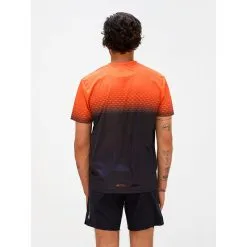 BODYCROSS Camiseta Running DJOE Naranja para Hombre - Ropa Deportiva Ligera y Transpirable -Running comercio camiseta running djoe naranja 2