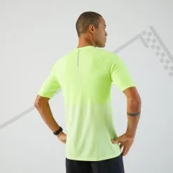 Camiseta Running Hombre Transpirable KIPRUN CARE Amarillo - Ligera y Cómoda para Entrenamientos -Running comercio camiseta running hombre transpirable kiprun care amarillo 2