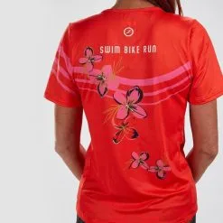 Camiseta Running Manga Corta Transpirable Mujer ZOOT LTD TEE Rojo - Ligera y Cómoda -Running comercio camiseta running manga corta transpirable mujer zoot ltd tee rojo 2