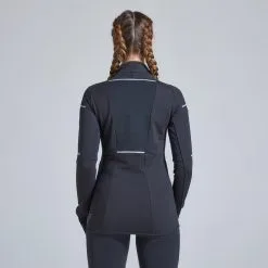 Camiseta Running Manga Larga con Cremallera para Mujer Kiprun Warm - Negro Coral -Running comercio camiseta running manga larga cremallera mujer kiprun warm negro coral 2