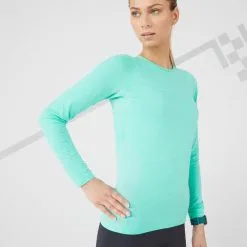 Camiseta Running Térmica Transpirable Mujer Kiprun Skincare Turquesa | Ropa Mujer/Running -Running comercio camiseta running termica transpirable mujer kiprun skincare turquesa 4