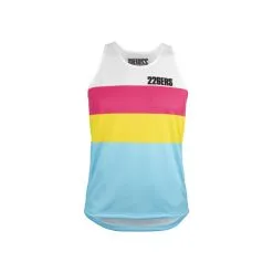 226ERS Camiseta Running Tirantes - Hydrazero Regular Talla XL Color Blanco | Ropa Hombre Running