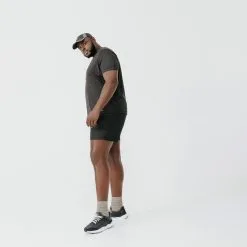 Kalenji Camiseta Running Transpirable Hombre - Dry Negro Tallas 4XL a 5XL | Ropa Deportiva para Running -Running comercio camiseta running transpirable hombre dry negro de la 4xl a la 5xl 3