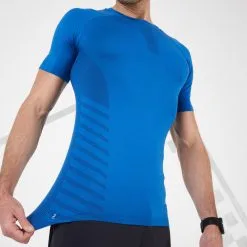 Camiseta Running Transpirable Hombre Kiprun Skincare Edición Limitada Azul - Ligera y Cómoda para Entrenamientos -Running comercio camiseta running transpirable hombre kiprun skincare edicion limitada azul 3