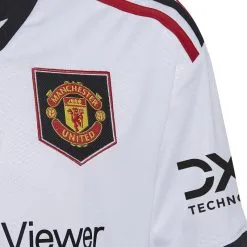 ADIDAS Camiseta Segunda Equipación Manchester United Niños 2022 - Oficial -Running comercio camiseta segunda equipacion manchester united nios 2022 3