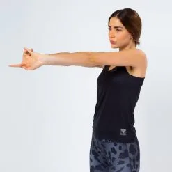 Camiseta Sin Mangas Para Running De Poliéster Reciclado Mujer TRR Negra - THE RUNNING REPUBLIC 10 Camiseta Sin Mangas Para Running De Poliéster Reciclado Mujer TRR Negra - THE RUNNING REPUBLIC -Running comercio camiseta sin mangas para running de poliester reciclado mujer trr negra 2