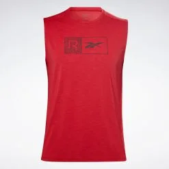 Reebok Camiseta Sin Mangas Workout Ready ACTIVCHILL - Ropa de Musculación -Running comercio camiseta sin mangas workout ready activchill 1