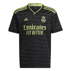 ADIDAS Camiseta Tercera Equipación Real Madrid 22/23 - Oficial - Fútbol 9 ADIDAS Camiseta Tercera Equipación Real Madrid 22/23 - Oficial - Fútbol -Running comercio camiseta tercera equipacion real madrid 2223 2