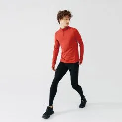 Kalenji Camiseta Térmica Running Hombre Rojo - Ropa Térmica para Running -Running comercio camiseta termica running hombre rojo 2