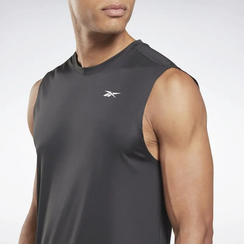 Reebok Camiseta Training Sleeveless Tech - Ropa de Musculación para Hombre 7 Reebok Camiseta Training Sleeveless Tech - Ropa de Musculación para Hombre - Imagen 5