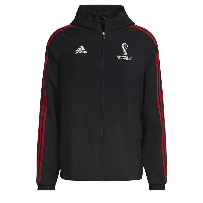 ADIDAS Chaqueta Oficial Copa Mundial de la FIFA 2022™ con Emblema - Ropa de Fútbol 4 ADIDAS Chaqueta Oficial Copa Mundial de la FIFA 2022™ con Emblema - Ropa de Fútbol - Imagen 2