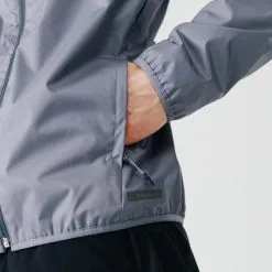 Chaqueta Cortavientos Running Hombre Perlante Kalenji Run Rain Gris - Ligera y Transpirable -Running comercio chaqueta cortavientos running hombre perlante kalenji run rain gris 4