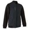 Chaqueta De Fútbol Con Cremallera Kipsta T100 Niños Negro - Ligera y Cómoda -Running comercio chaqueta de futbol con cremallera kipsta t100 nios negro