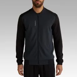 Chaqueta De Fútbol Kipsta T100 Adulto Azul - Ropa y Equipamiento para Fútbol -Running comercio chaqueta de futbol kipsta t100 adulto negro carbono