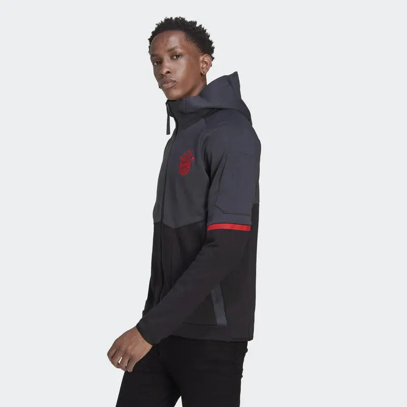 ADIDAS Chaqueta Himno FC Bayern - Ropa Oficial de Fútbol 5 ADIDAS Chaqueta Himno FC Bayern - Ropa Oficial de Fútbol - Imagen 3