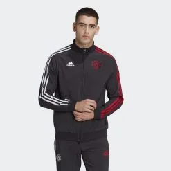 ADIDAS Chaqueta Manchester United Travel - Ropa Oficial de Fútbol