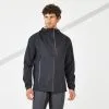 Chaqueta Running Hombre Impermeable Cortaviento - KIPRUN RAIN+ Negro -Running comercio chaqueta running hombre impermeable cortaviento kiprun rain negro