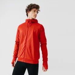 Chaqueta Sudadera Running Cálida para Hombre Negra - Kalenji 13 Chaqueta Sudadera Running Cálida para Hombre Negra - Kalenji -Running comercio chaqueta sudadera running calida hombre rojo