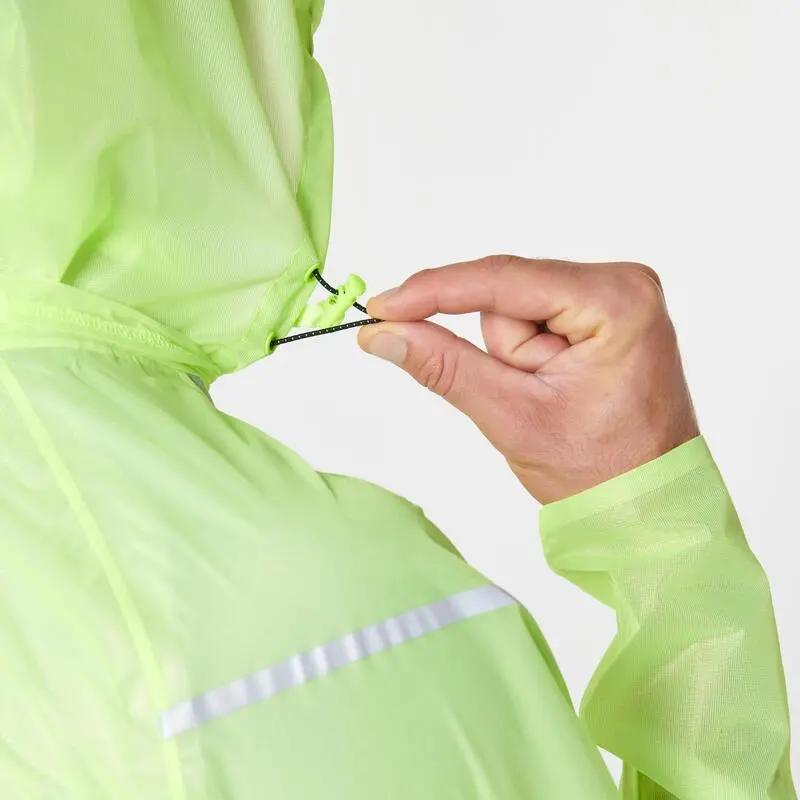 Chaqueta Trail Running Hombre Impermeable Kiprun Light Amarillo - Ligera y Transpirable 7 Chaqueta Trail Running Hombre Impermeable Kiprun Light Amarillo - Ligera y Transpirable - Imagen 5