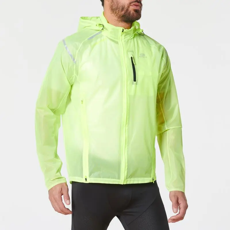 Chaqueta Trail Running Hombre Impermeable Kiprun Light Amarillo - Ligera y Transpirable 3 Chaqueta Trail Running Hombre Impermeable Kiprun Light Amarillo - Ligera y Transpirable