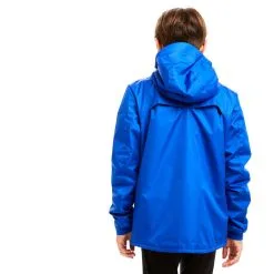 Chubasquero FÚTBOL Kipsta T500 NIÑOS AZUL - Impermeable y Ligero para Niños -Running comercio chubasquero futbol kipsta t500 nios azul 1
