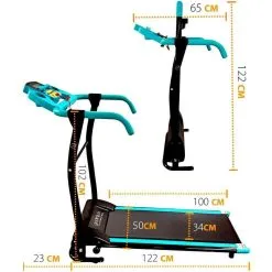Cinta De Andar 12 Programas Eléctrica Plegable, Motor 1000 W - GRIDINLUX -Running comercio cinta de andar 12 programas electrica plegable motor 1000 w gridinlux 3