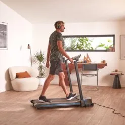 Domyos Cinta De Andar Plegable W500 Amortiguada 8 Km/h 40×100cm - Correr en Casa -Running comercio cinta de andar plegable w500 amortiguada 8 kmh 40100cm 1