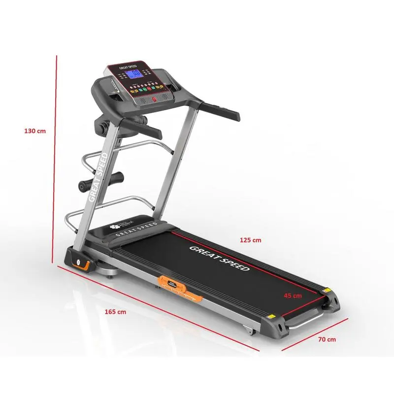 TRÉBOL ADVANCE Cinta De Correr Plegable Multi Gym GREAT SPEED - Running en Casa 6 TRÉBOL ADVANCE Cinta De Correr Plegable Multi Gym GREAT SPEED - Running en Casa - Imagen 4