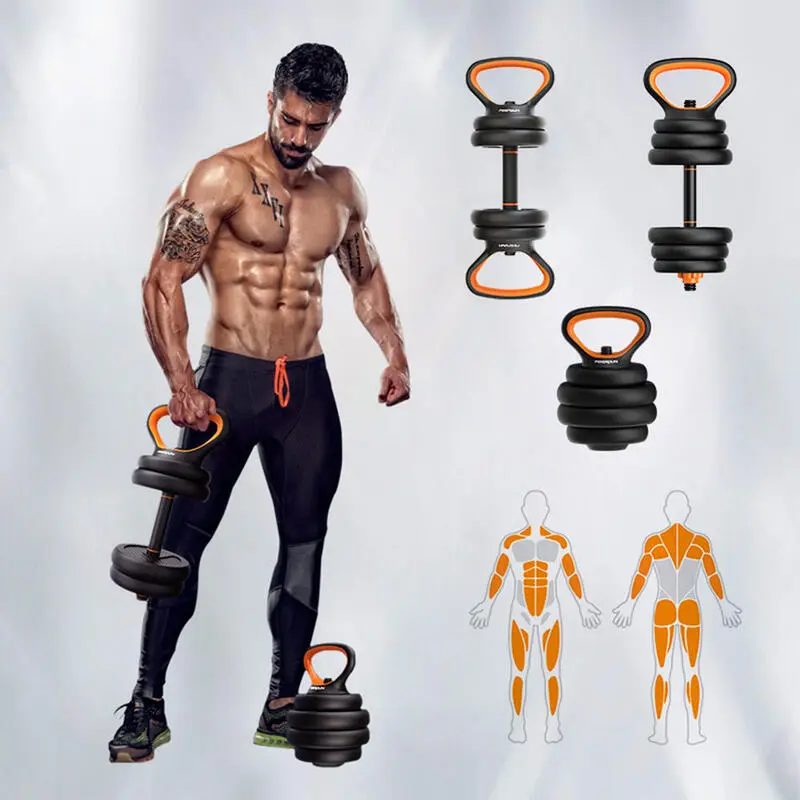 HOUSE MARKET Conjunto De Pesas Xiaomi Fed: Mancuernas + Barra + Pesas - Juego Completo para Musculación 5 HOUSE MARKET Conjunto De Pesas Xiaomi Fed: Mancuernas + Barra + Pesas - Juego Completo para Musculación - Imagen 3