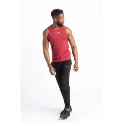 AESTHETIC WOLF Core Tank Top Fitness para Hombre - Rojo - Ropa de Musculación -Running comercio core tank top fitness hombre rojo 1