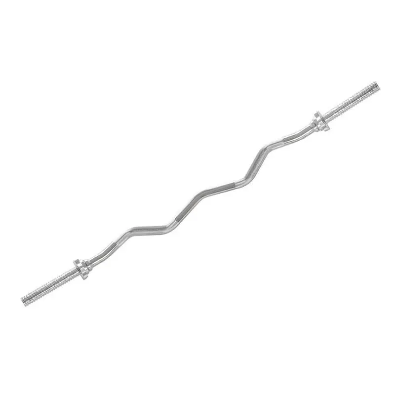Barra Curl Virtufit - Barra EZ para Levantamiento de Pesas - 120 cm con Tornillo - 30 mm 3 Barra Curl Virtufit - Barra EZ para Levantamiento de Pesas - 120 cm con Tornillo - 30 mm