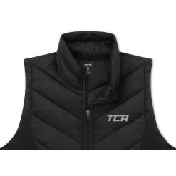Chaleco de Running TCA Excel para Hombre con Bolsillos y Cremallera -Running comercio excel runner chaleco con bolsillos y cremallera para hombre 2