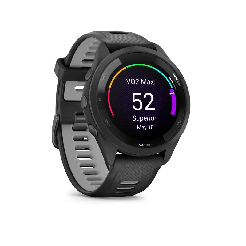 Garmin Forerunner 265 Music - Reloj GPS Inteligente para Running - Negro Gris 5 Garmin Forerunner 265 Music - Reloj GPS Inteligente para Running - Negro Gris - Imagen 3