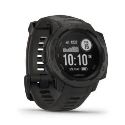 Garmin Instinct Reloj GPS Multideporte con Pulsómetro en Muñeca, Resistente y de Larga Duración - Negro