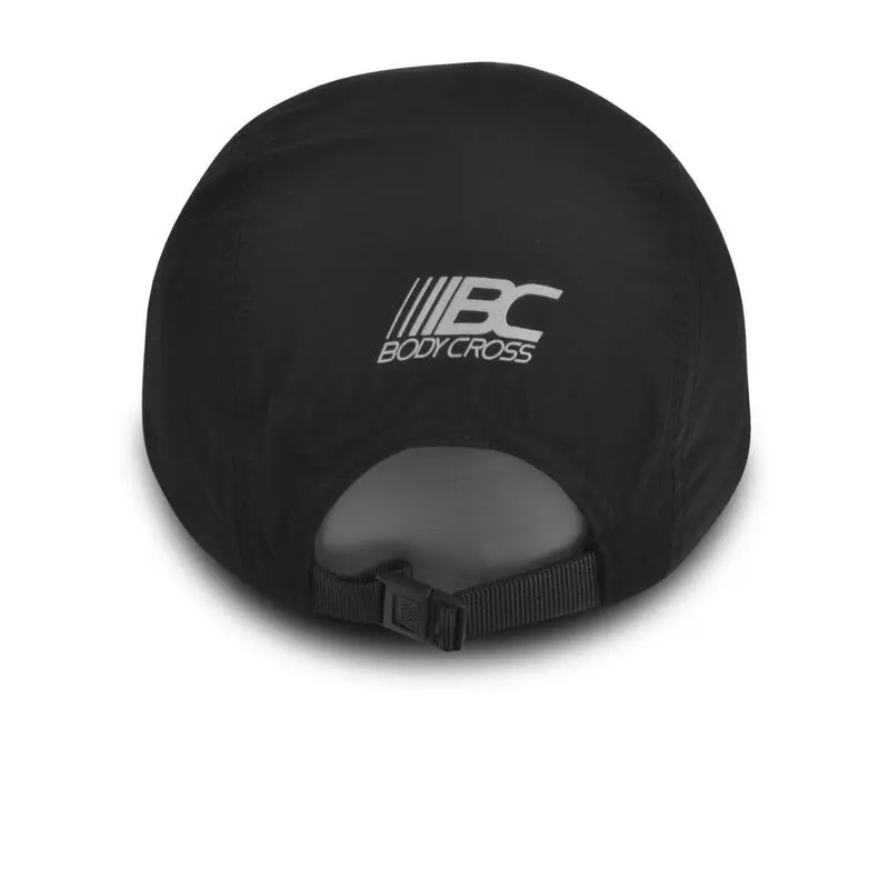 BODYCROSS Gorra DALI Negra - Gorra Deportiva para Running 5 BODYCROSS Gorra DALI Negra - Gorra Deportiva para Running - Imagen 3
