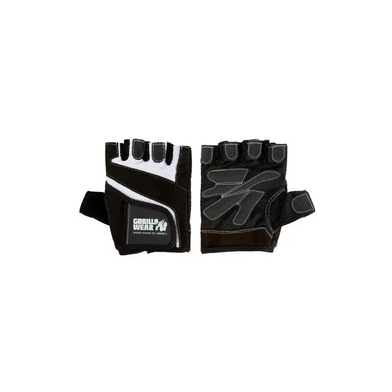 Gorilla Wear Guante Blanco - Guantes de Musculación para Entrenamiento 3 Gorilla Wear Guante Blanco - Guantes de Musculación para Entrenamiento