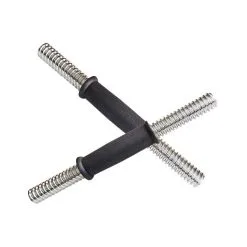 Juego 2 Barras Mancuernas De Hierro 25mm - Fitness Tech, Musculación -Running comercio juego 2 barras mancuernas de hierro 25mm fitness tech 3