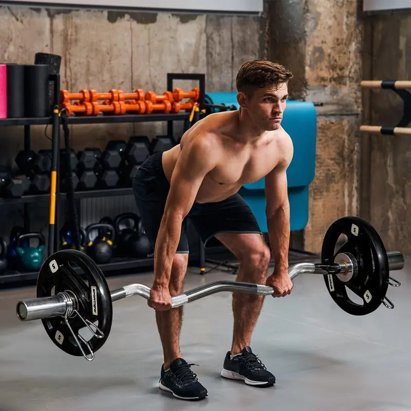 Juego De 2 Discos De Pesas Olímpicas 5 Kg SPORTNOW Ø24x3,5 Cm Negro - Mancuernas y Pesas/Musculación 4 Juego De 2 Discos De Pesas Olímpicas 5 Kg SPORTNOW Ø24x3,5 Cm Negro - Mancuernas y Pesas/Musculación - Imagen 2