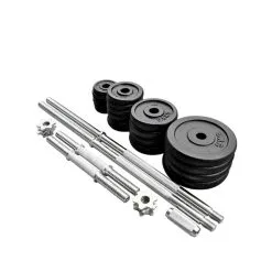 Running comercio -Running comercio juego de mancuernas y barra de musculacion 50kg 1