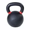 BOXPT EQUIPMENT Kettlebell 'Iron Powder Coated' 20kg Negro - Mancuerna para Musculación