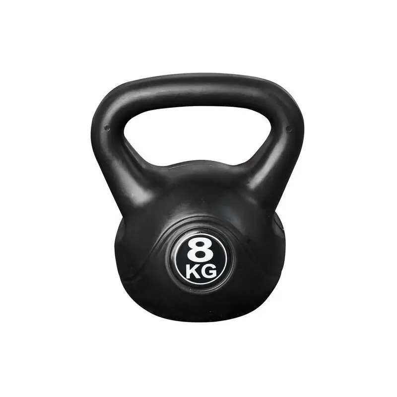 IVOL Kettlebell 8 Kg - Plástico de Alta Resistencia para Entrenamiento en Casa y Gimnasio - Negro 3 IVOL Kettlebell 8 Kg - Plástico de Alta Resistencia para Entrenamiento en Casa y Gimnasio - Negro