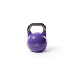SINGULAR WOD Kettlebell Competición Pesa Rusa 20 Kg Morada Mate - Mancuerna de Alta Calidad para Entrenamiento