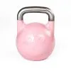 Kettlebell de Competición BOXPT 8kg Rosa - Mancuerna para Musculación